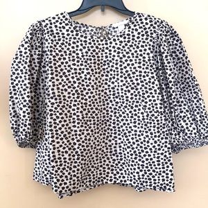 H&M Women’s Puff Sleeve Top